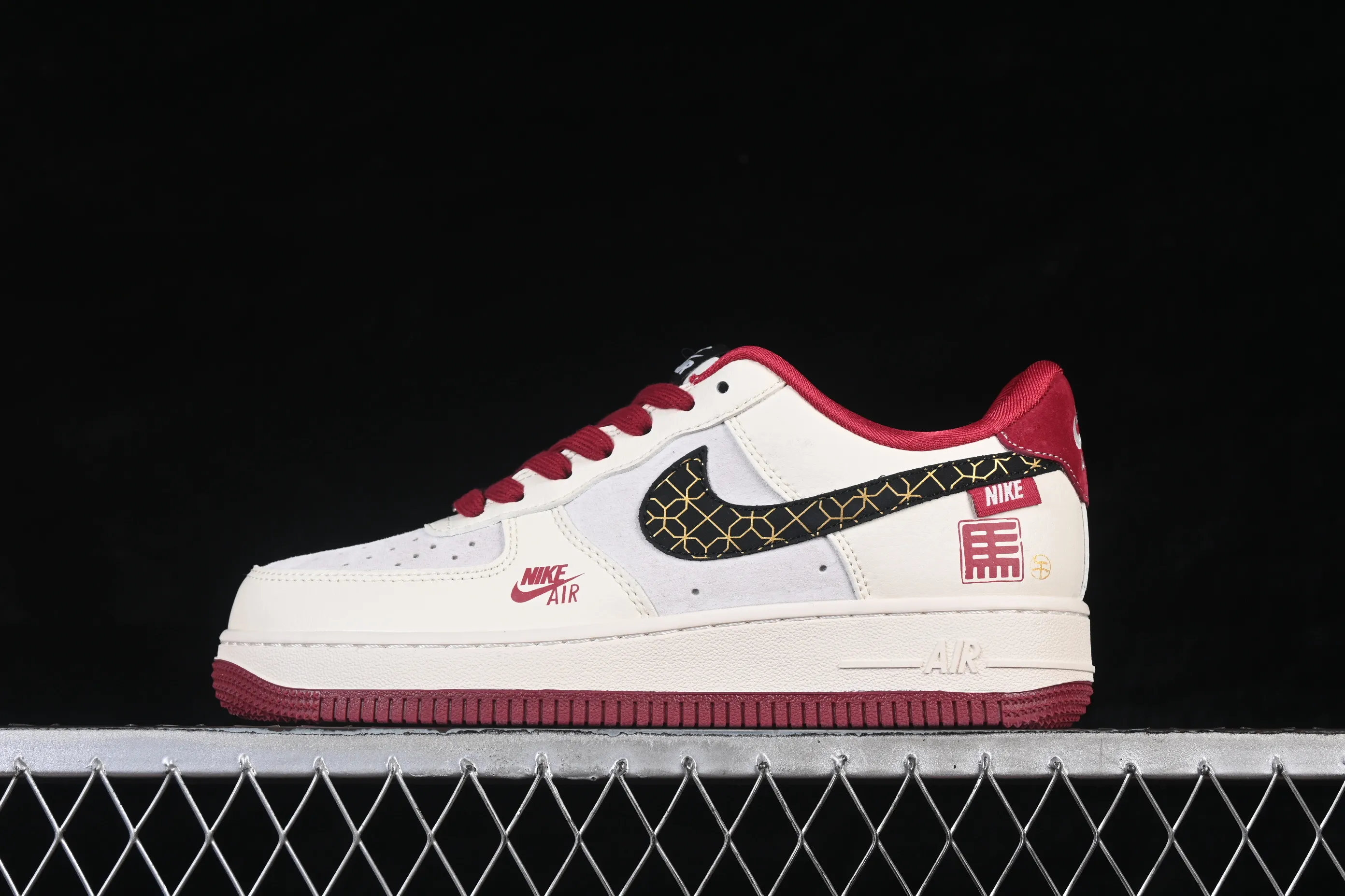 All Categories Nk Air Force 1 Air Force Series Nk Air Force 1 Low Air Force Low Nike Air Force 1'07 Low Year of the Horse Beige Red Air Force One Low Casual Shoes JP2026-150